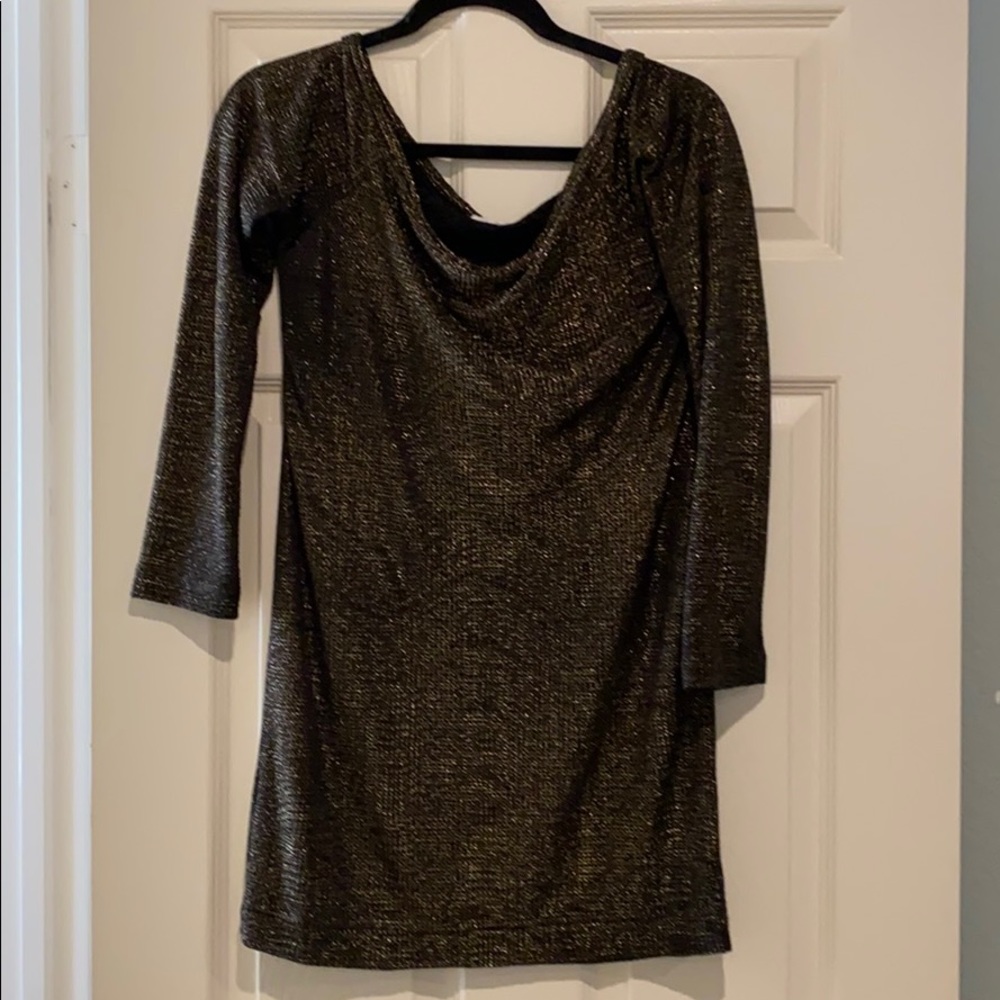 BCBG Long Sleeve Mini Dress